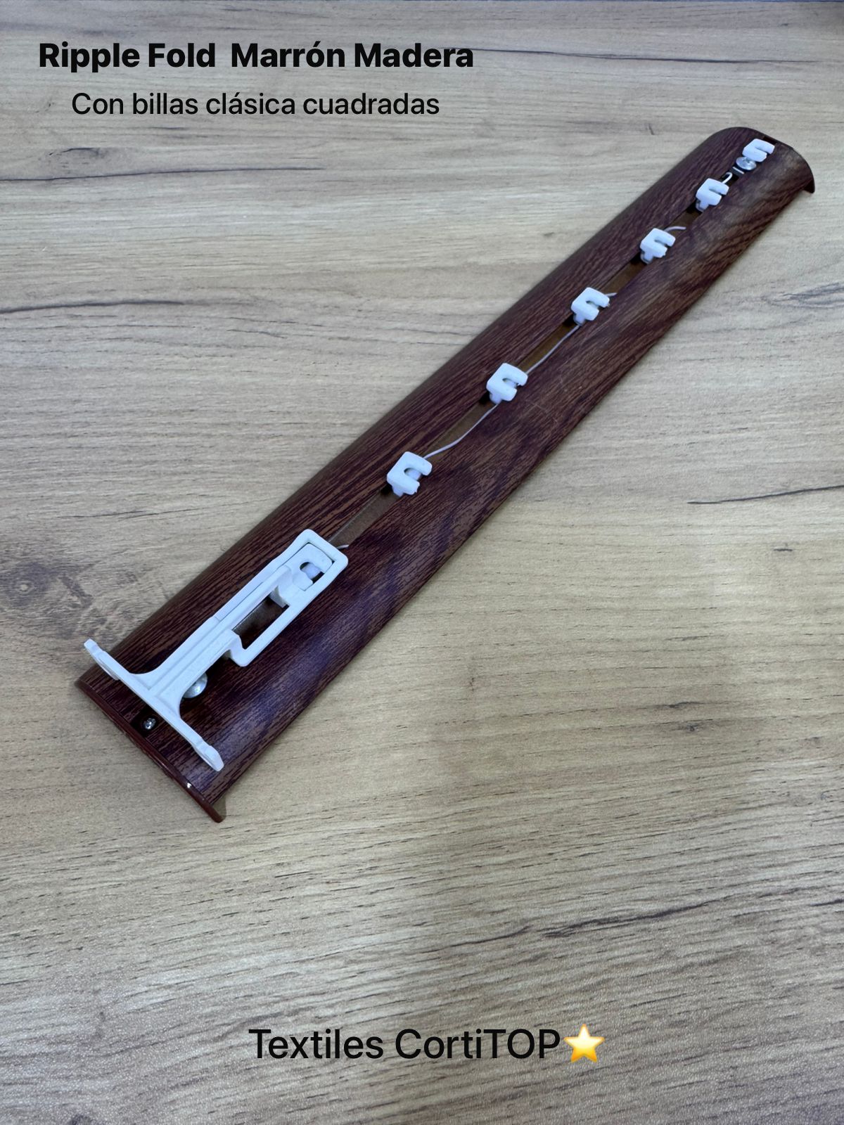 RippleFold ondas perfectas color marron