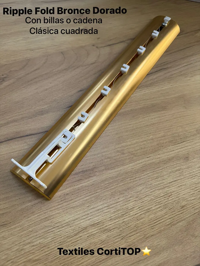 RippleFold ondas perfectas color dorado